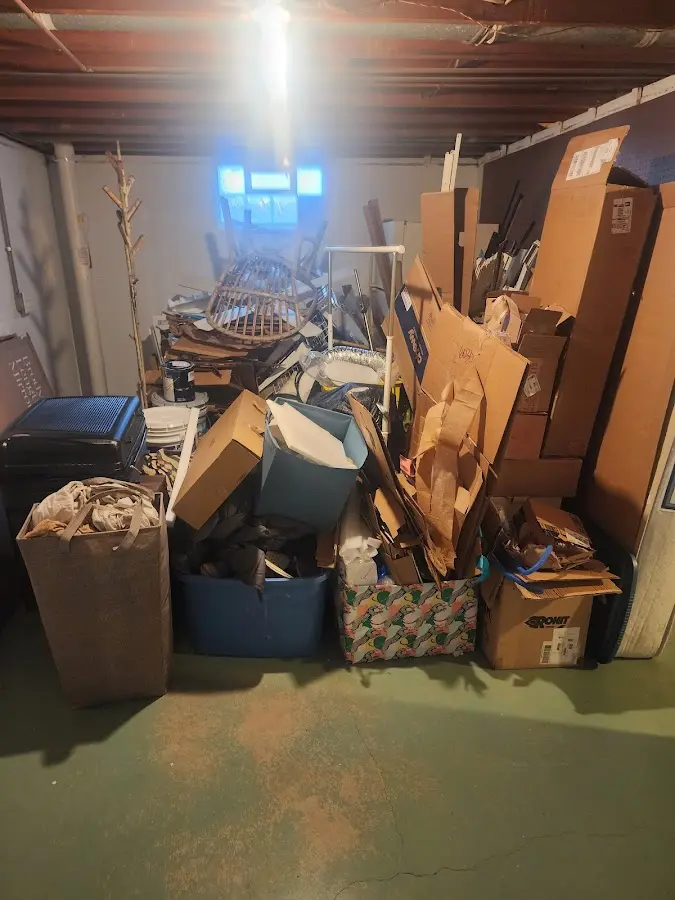 Roll-off dumpster container at job site for Construction Dumpster Rental in Primera